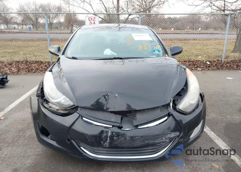 2013 Hyundai Elantra Gls z USA, uszkodzony, nr VIN 5NPDH4AE7DH410640